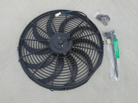 Ford Mustang, Mercury Comet 3 Row Aluminum Radiator + Fan (1964-1966)