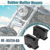 Harley-Davidson FL Trike 2 x Rubber Muffler Mounts (1985–1985)