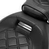 Harley CVO Road Glide (2014-2023) Black Driver & Passenger Seat & Backrest