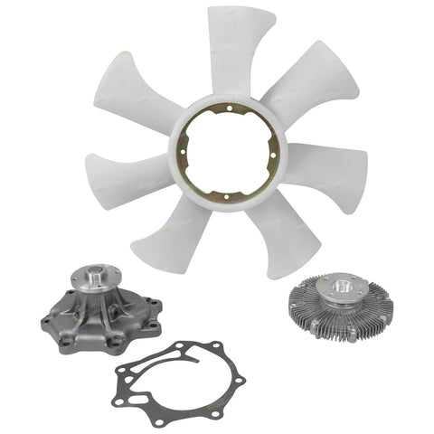 Nissan Patrol GU TD42 4.2L Water Pump & Fan Clutch Blade Kit (1998 - 2006)