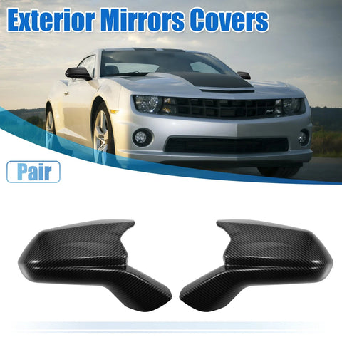 Chevrolet Camaro Rearview Side Mirror Cover Carbon Fiber Black