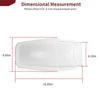 Honda XR200R White Rear Fender (1986–2002)