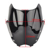 Hyosung GT125 GT250R GT650R Blue Windshield Windscreen Double Bubble (2003-2017)