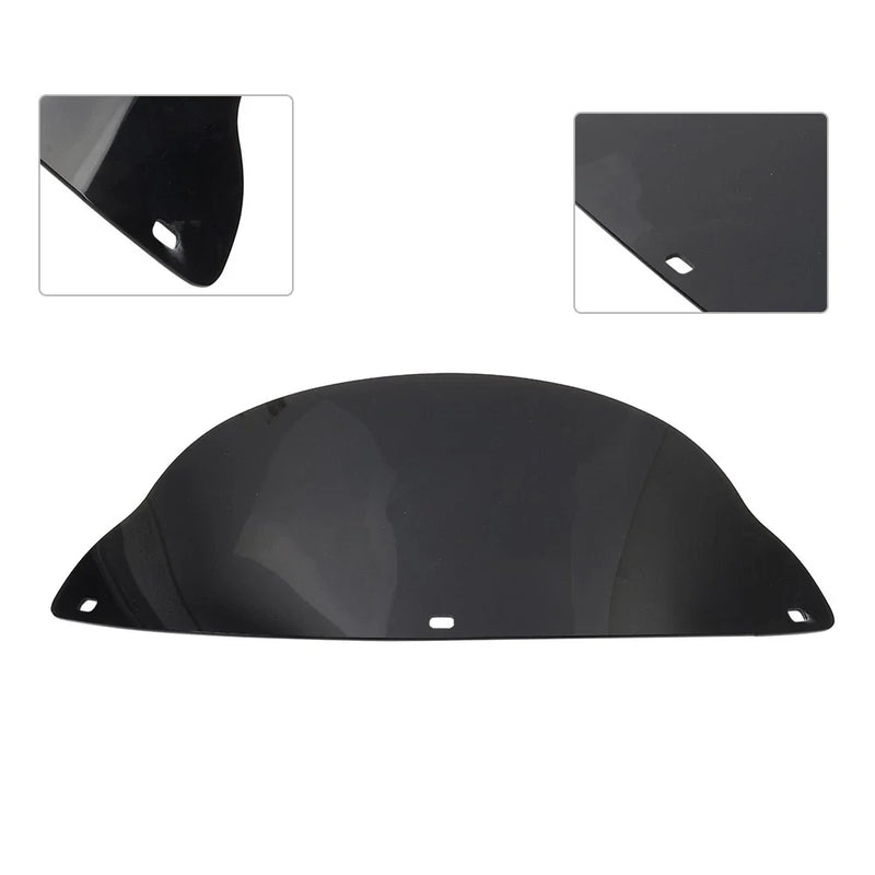 Harley Touring Road King Softail Black Windshield