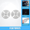 Mercedes-Benz R Class Steering Wheel Button Cover Stickers (2010-2017)