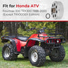 Honda TRX300FW 4x4 FourTrax Rear Brake Drum Hub (1988–2000)