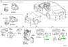 Toyota Ultrasonic Parking Sensor Retainer