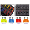 Car 10 Way Circuit ATO ATC Blade LED Fuse Box Holder