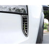 Nissan Rogue Chrome Headlight Front Bumper Trim Covers (2021-2023)