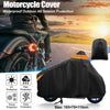 Honda PCX 125 150 Fits 76in Black Motorcycle Cover Waterproof Scooter