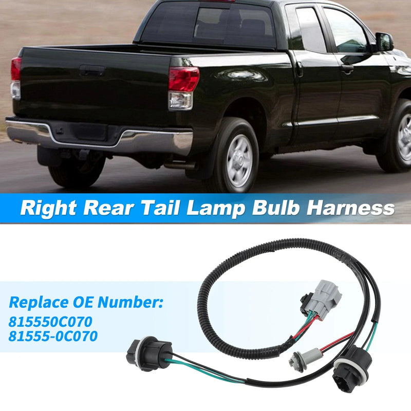 Toyota Tundra Right Tail Light Socket Wiring Harness (2007–2014)