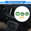 Dodge Challenger 3 x AC Media Tune Switch Knob Cover Ring (2015-2019)