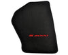 Honda S2000 with Red Logo Black Tailored Floor Mats (2000-2009)