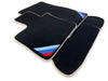 BMW ER56 Design Leather Rounds LHD All Models Floor Mats (1990-2023)