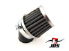Universal JBS Performance 32mm 45�� Chrome Pod Air Filter Cleaner