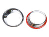 Toyota Hilux MK7 Chrome Fog Light Covers (2012-2014)