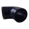 Car Radiator 3" Black 90 Degree Silicone Elbow Hose Coupling (Fits Various)