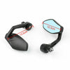 Motorcycle Black 7/8" Aluminum Rearview Mirrors (F2)