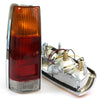Isuzu Rodeo 1983-1988 Chrome Tail Light Lights x2