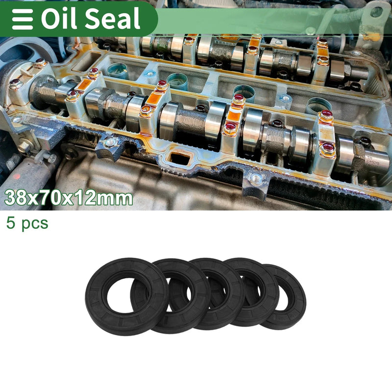 Make Model Oil Seal / 38x70x12mm / Seal Ring Rotary Shaft Seal NBR Rubber