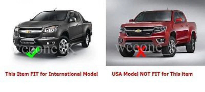 Chevrolet Colorado Chrome Fog Light Covers (2012-2015)