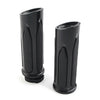 Harley Touring Street Road Glide Black Soft Touch Hand Grips (2009-2023)