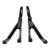 Honda CBR1000RR Black Rear Passenger Footrests Pegs (2008-2016)