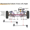 Nissan Maxima, Altima Front Stabiliser Sway Bar Links (2009-2014)