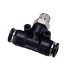 Turbocharged Vehicles Black Push Lock Vacuum Fitting Set