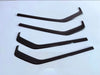 Chevrolet Colorado 4x ABS Fiber Inner Side Door Panel Cover Trim (2023-2025)