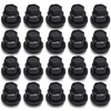 Chevrolet 20 x Black Lug Nut Cover Caps (15661036, 560-5208, 560-5063, 560-5040)