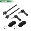 Ford F-150 6 x Front Suspension Kit Tie Rod Ends with Boots (2004-2023)