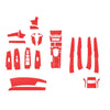 Honda Accord 29pc Red Carbon Fiber Interior Trim Kit (2008-2012)