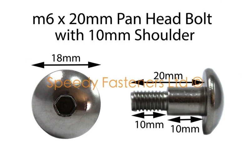 Yamaha R1 Stainless Fairing & Screen Bolt Clip + Grommets (2002-2003)