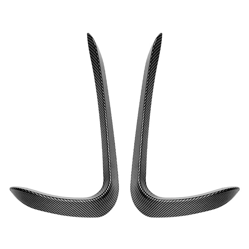 BMW X6 F16 Carbon Look Front Bumper Side Spoiler (2015-2019)