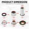 Suzuki Quadracer 500 LT500R 1987-1990 Swing Arm Bearing Seal Kit