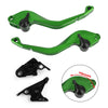 Kawasaki ZZR600 ZXR400 Z750S ZX9R ER-5 CNC Short Brake Clutch Lever (2000-2006)