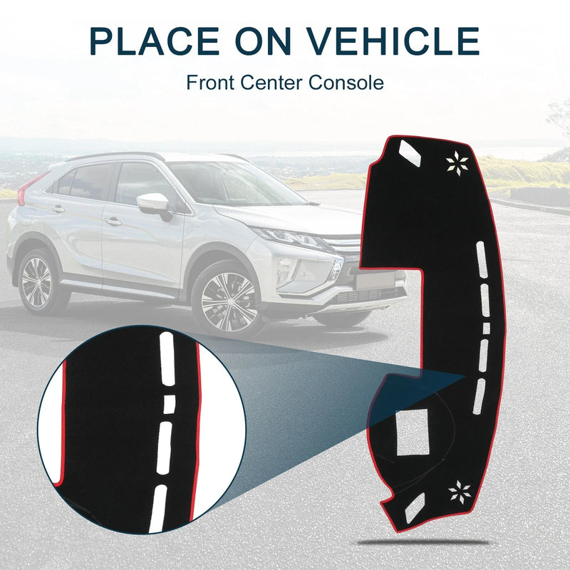 Mitsubishi Eclipse Cross (2017-2022) - Red Dash Cover Mat