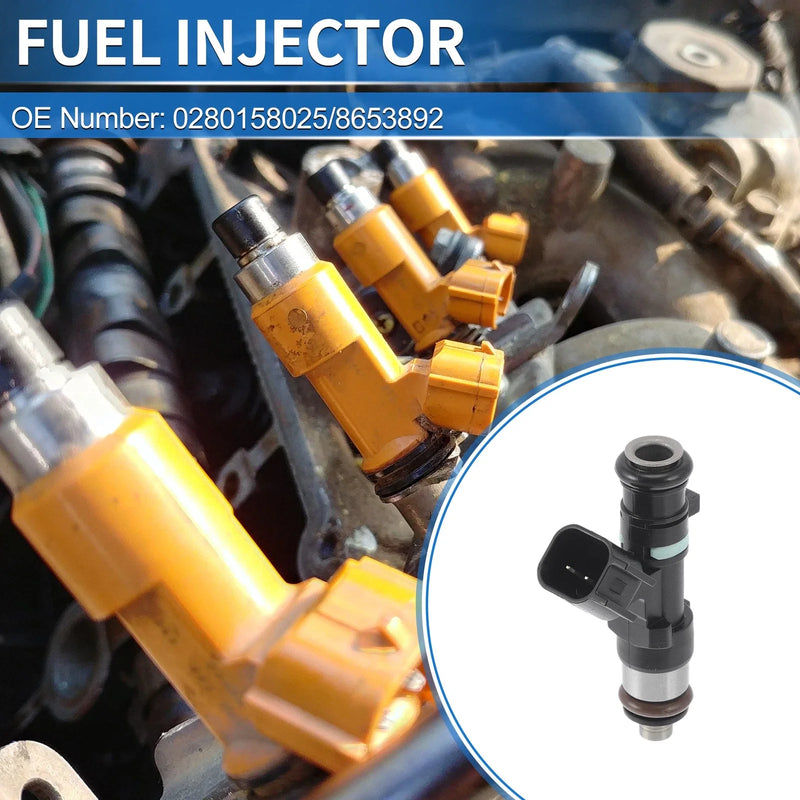 Volvo C30 2.5L I5 Fuel Injector 1 Pc No.0280158025 (2007-2013)