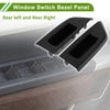 Toyota Yaris Rear Left & Right Window Switch Bezel Covers (2006-2011)