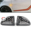Smart Fortwo W451 Amber LED Sequential Dynamic Clear Side Marker Light (2007-2014)