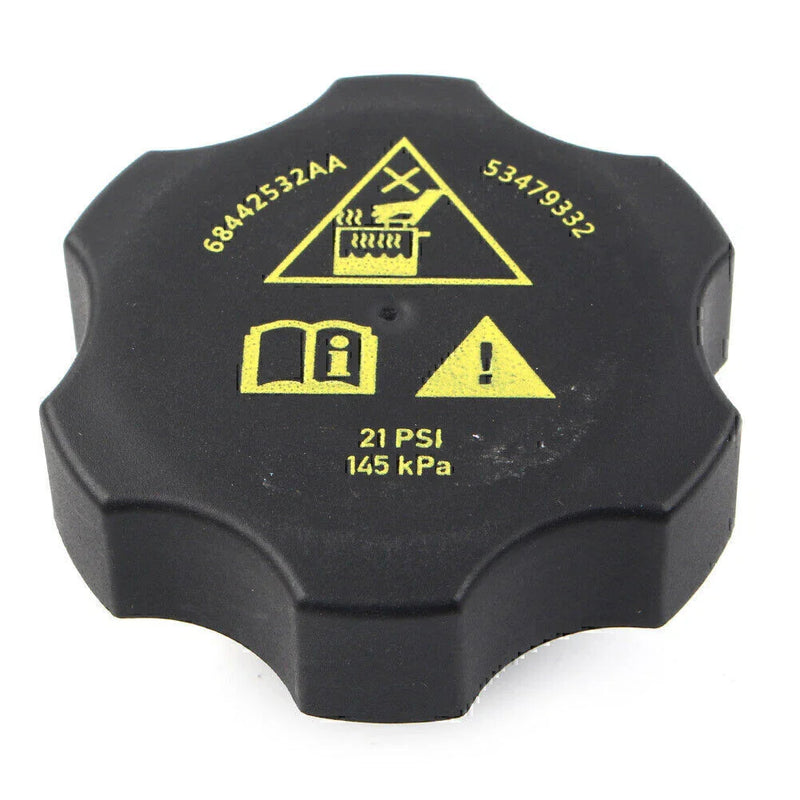 Dodge Black Plastic Coolant Cap (2011-2019)