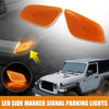 Jeep Wrangler TJ (1997-2006) - Yellow Light Exterior LED Side Marker Fender