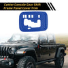 Jeep Wrangler JK JKU Center Console Gear Shift Frame Panel Cover (2007-2018)
