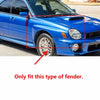 Subaru Impreza WRX Sedan 2002-03 Carbon Fiber Side Fender Panel