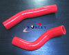 Land Cruiser HZJ80 1HZ (1990-1998) RED Silicone Radiator Hose Kit