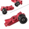 Kawasaki Ninja 250 300 Red CNC Swingarm Spool Adapters (2013-2023)