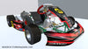 Kart KG 507 KART ART Thunder Style Sticker Kit - Graphics Decals