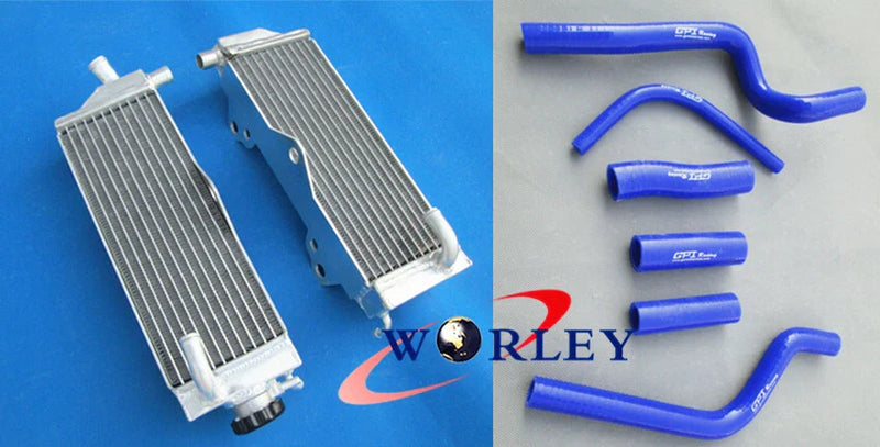 Honda CR500 CR500R Radiator & Red Hose (1990-2001)
