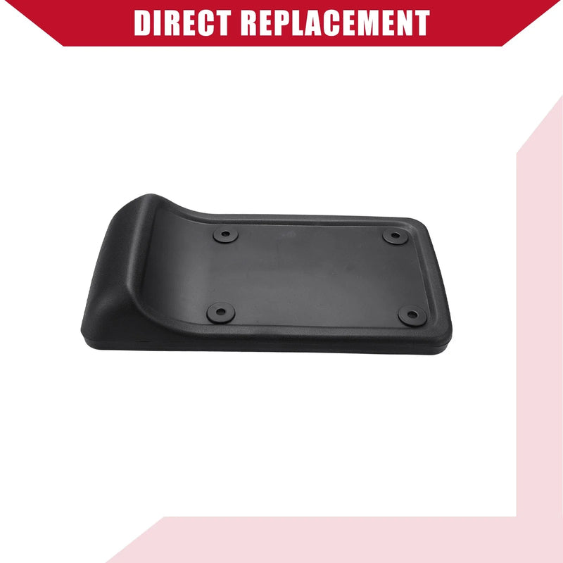 Jeep Wrangler 1997-2006 Black Car License Plate Frame Bracket